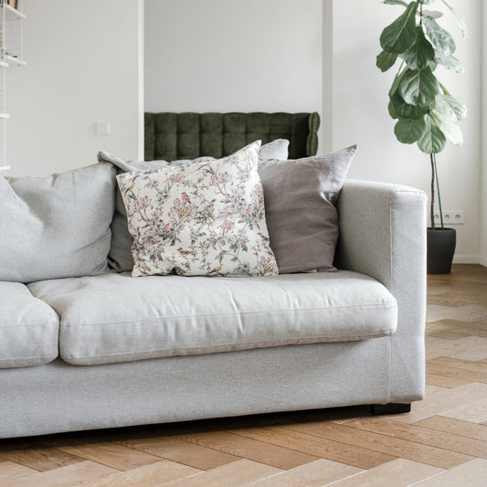 Kuddfodral i stentvättat linne – Noémie Living