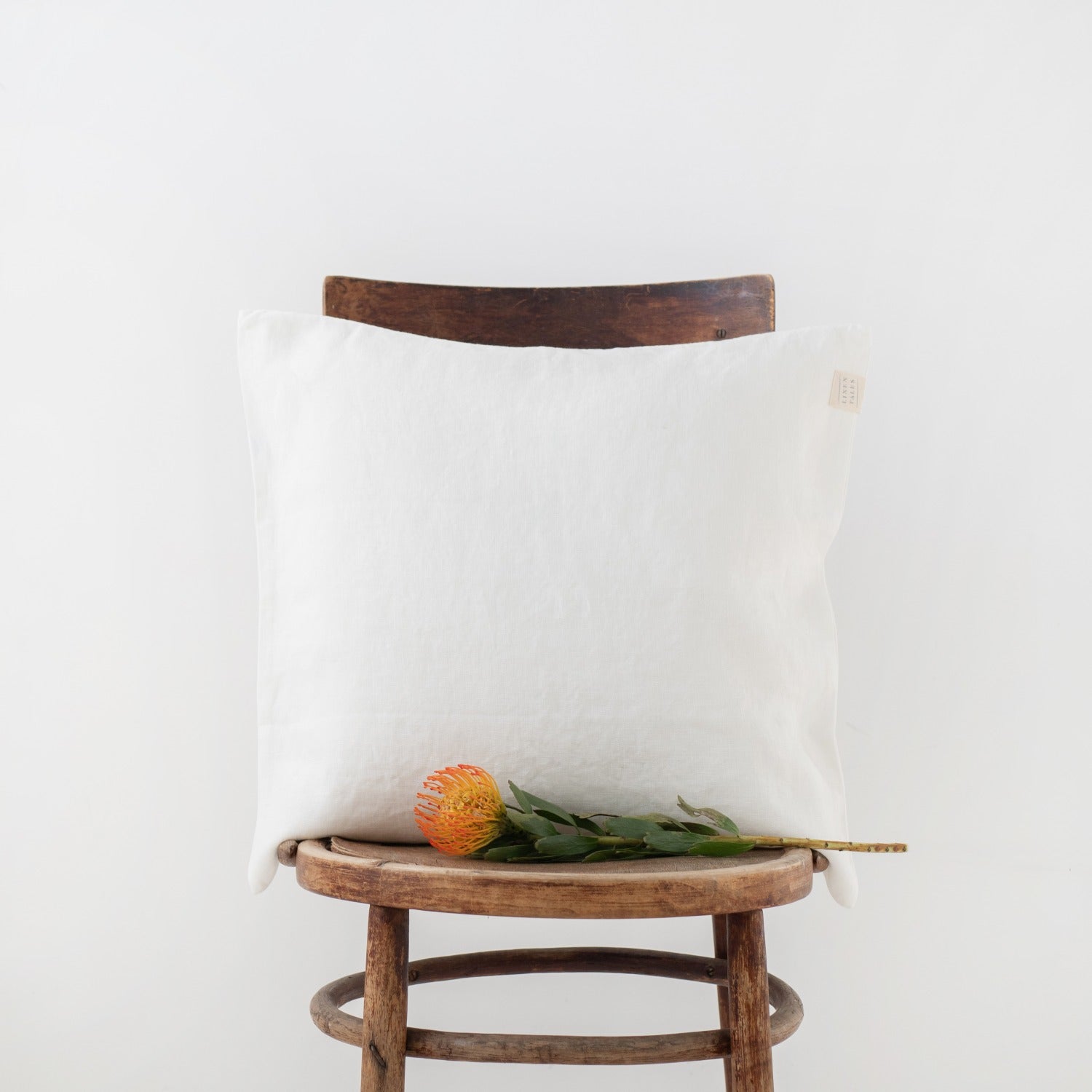 Kuddfodral i linne, vitt – Noémie Living